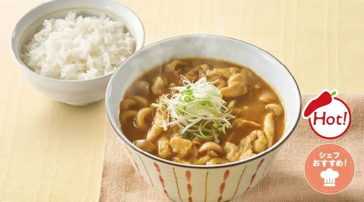 Curry Nanban Udon + Rice