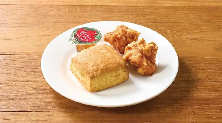 Fried Chicken & Crispy Crumbly Scones