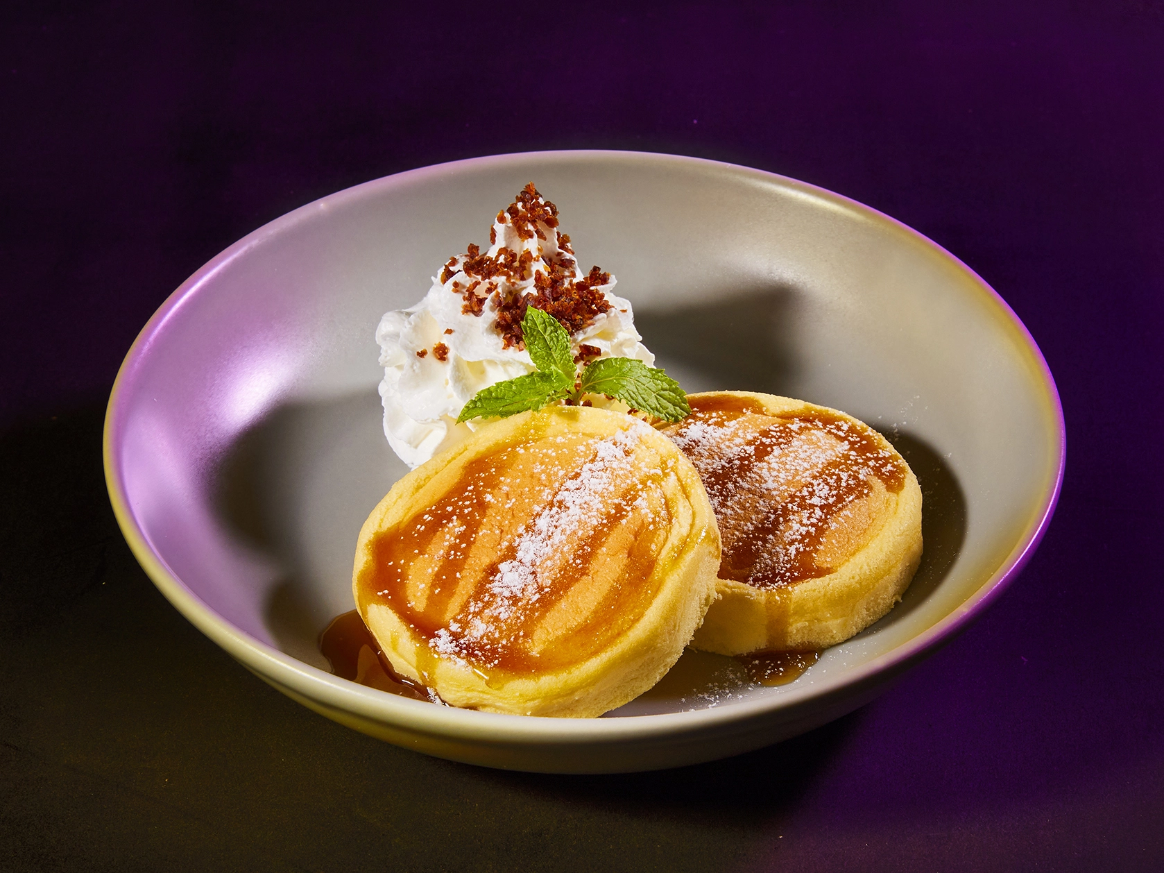 Maple Soufflé Pancakes