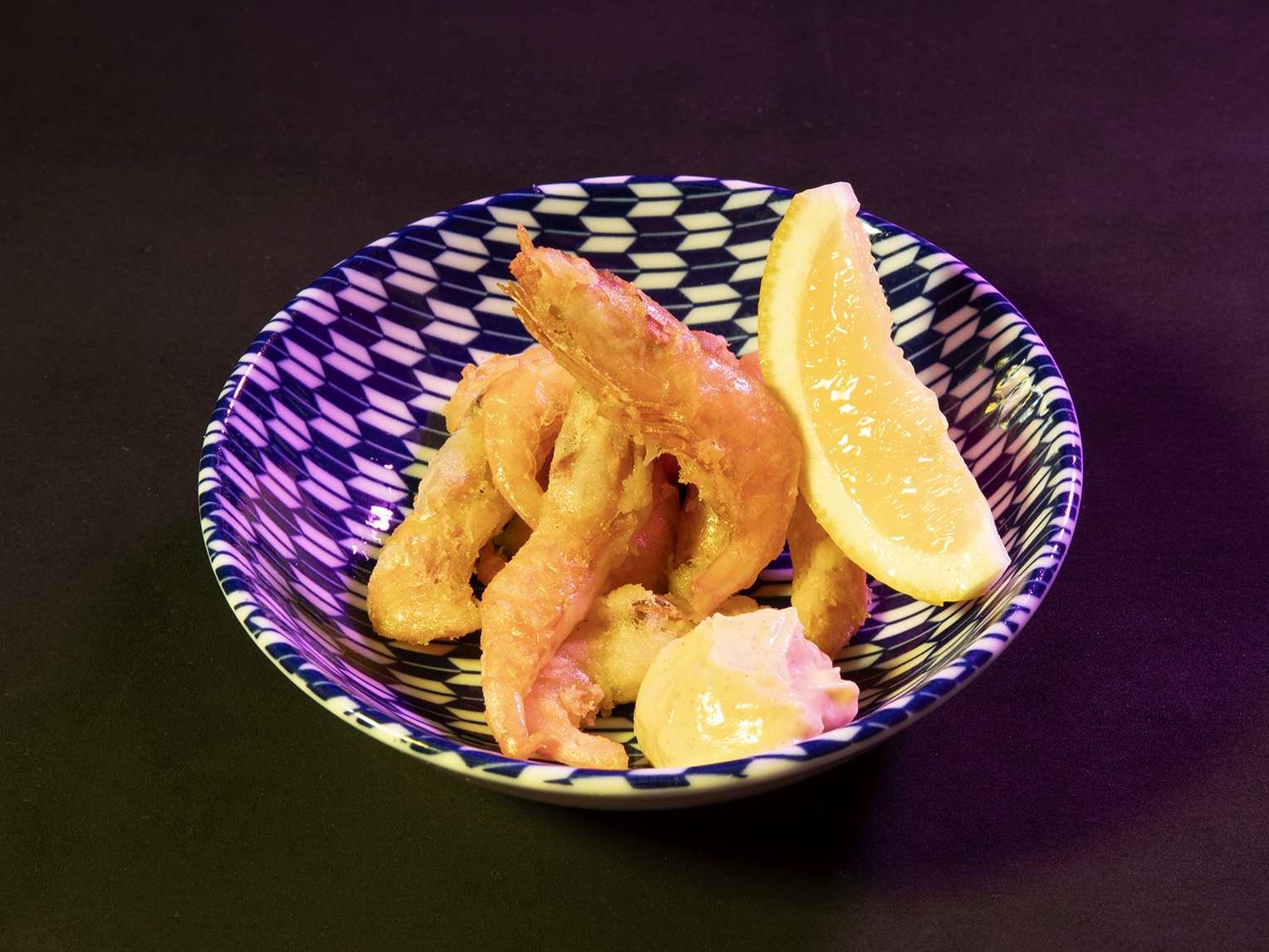 Deep-Fried Sweet Shrimp with Alluring Aurora Sauce