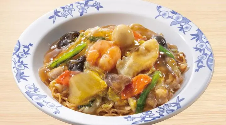 Gomoku Yakisoba (Fried Noodles with Mixed Toppings)