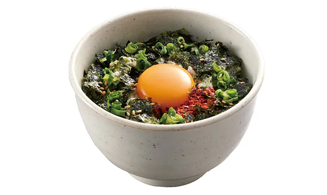 [For Yakiniku] Rice with Korean Seaweed & Egg