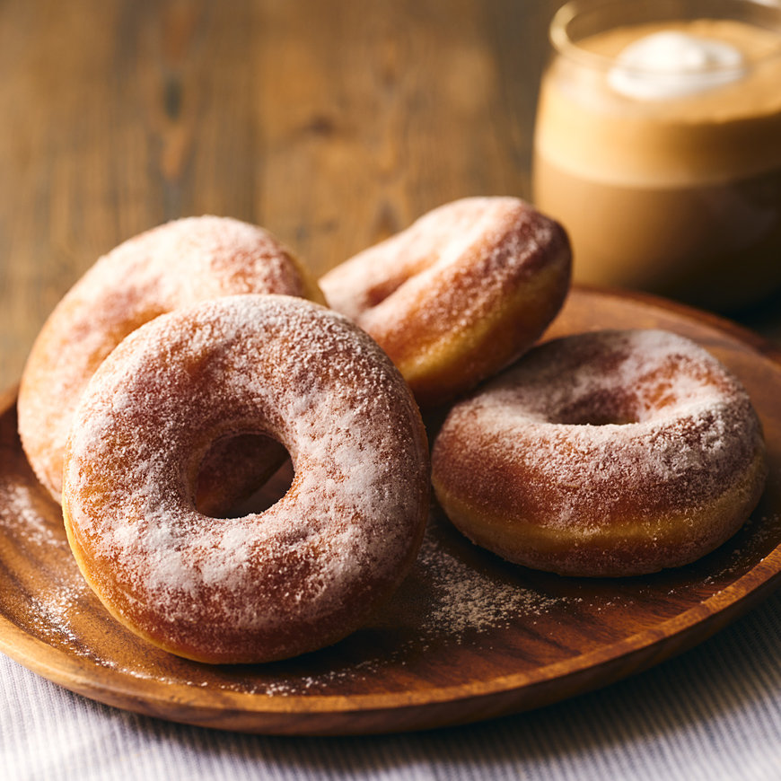 Fluffy 7-Grain Sugar Donut