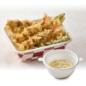 Tenya Special Tempura Bowl Bento & Cold Mini Udon Set