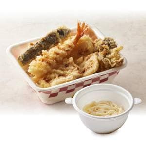 All-Star Tempura Bowl Bento & Cold Mini Udon Set