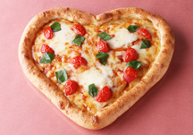 Heart-Shaped Margherita