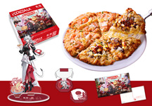 [Zanni Acrylic Stand Set] Wuthering Waves Collab Pizza