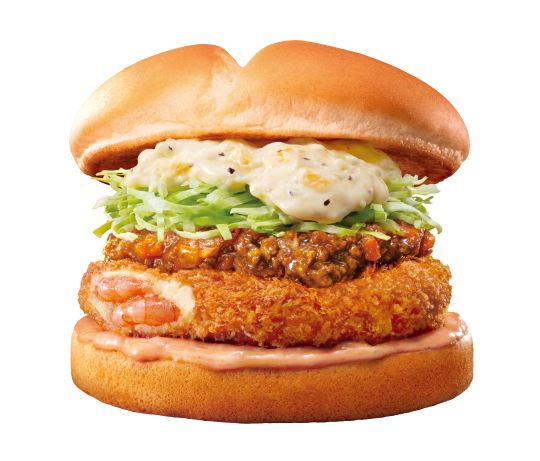 Shrimp Curry Burger