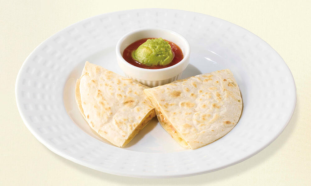Half Mexican Quesadilla