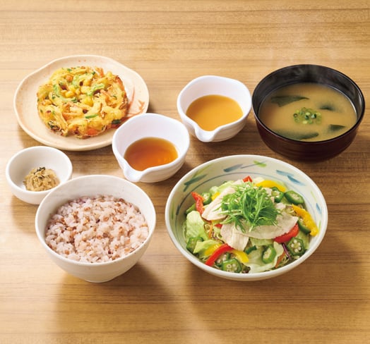 Nagoshi Rice and Pork Shabu-Shabu Set Meal