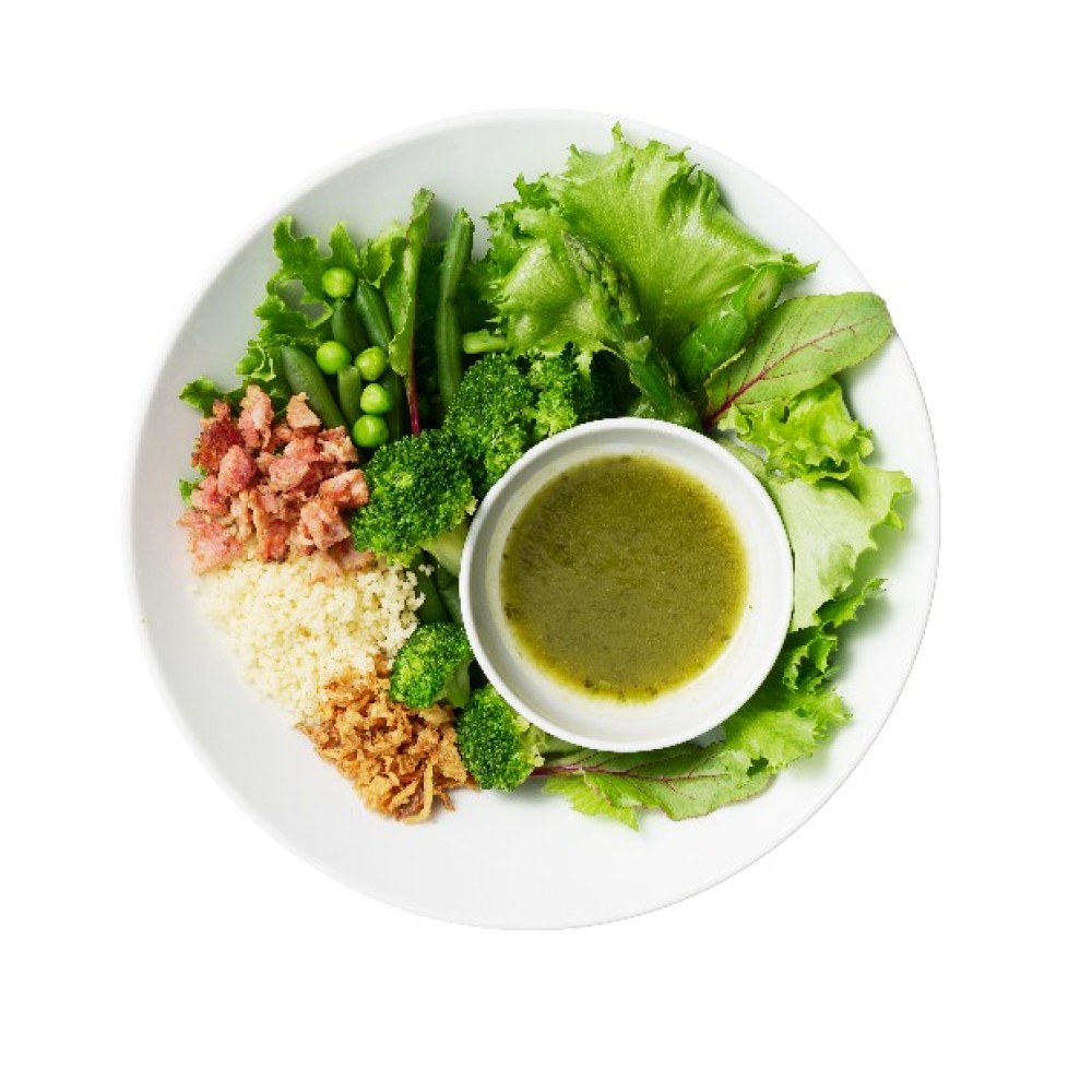 Couscous Salad with Italian Basil Dressing
