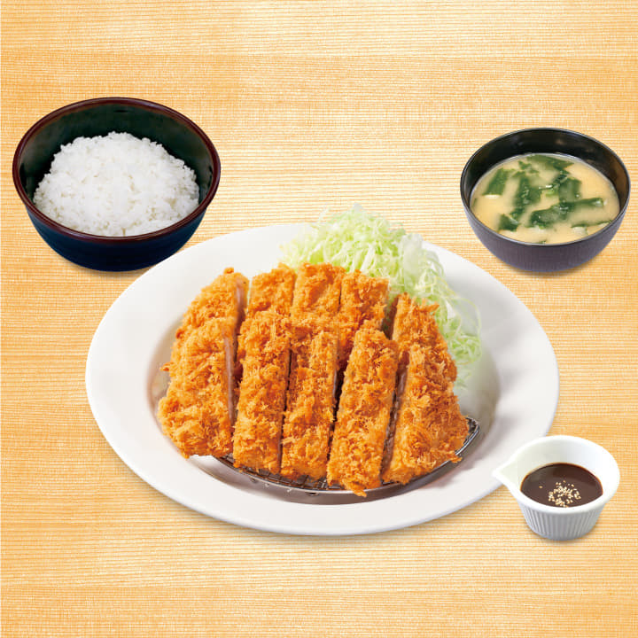 Double Miso Pork Loin Katsu Set Meal