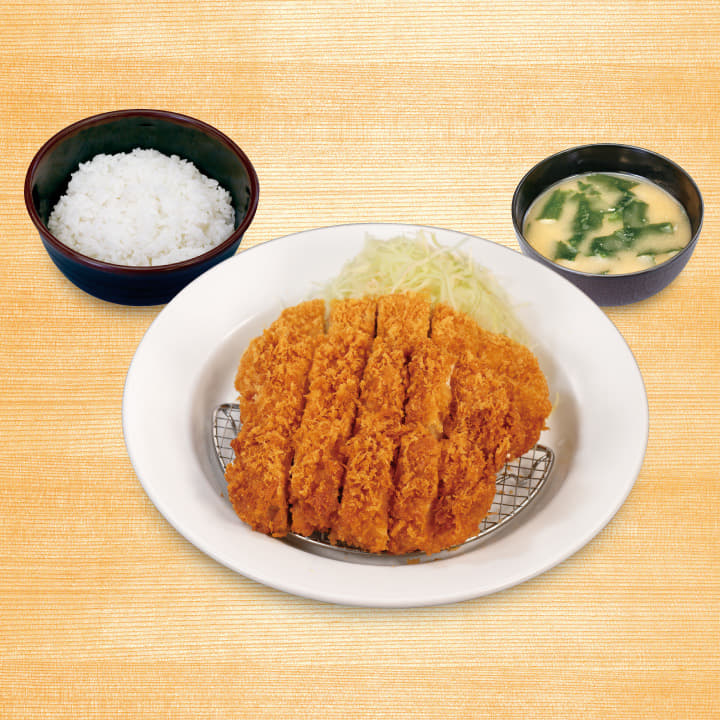 Pork Loin Katsu & Jumbo Chicken Katsu Set Meal