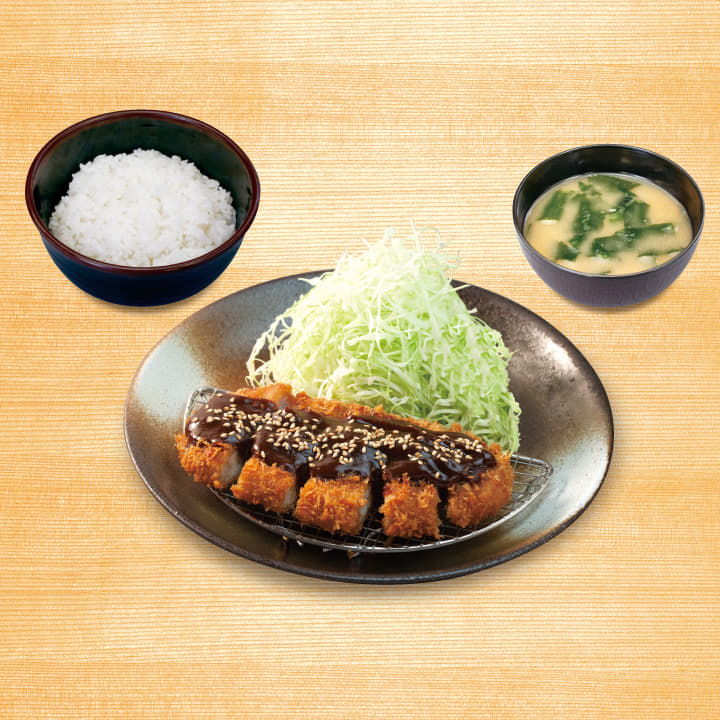 Miso Pork Loin Katsu Set Meal