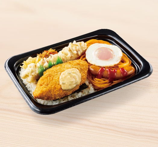 BIG Nori Tartar Bento (with Napolitan Pasta)