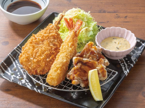 Fried Seafood & Chicken Tatsuta-age