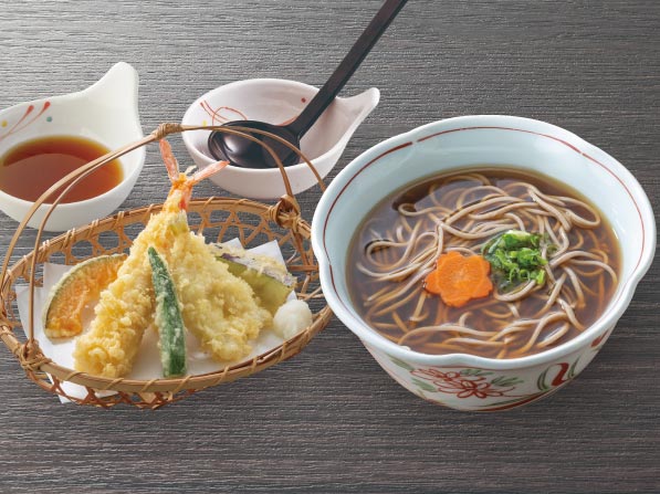 Shrimp Tempura Soba (Warm)