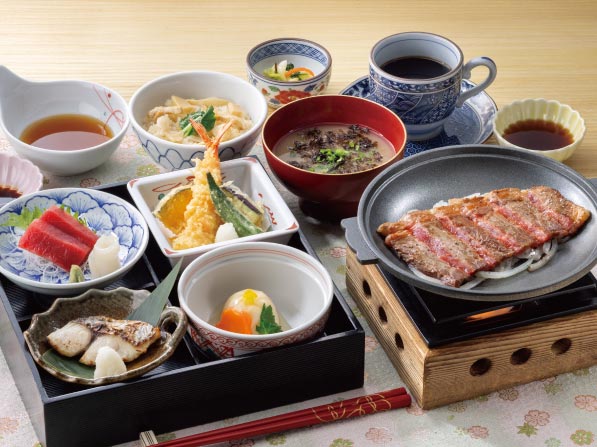 Shokado Bento (With Aged Sirloin Steak)